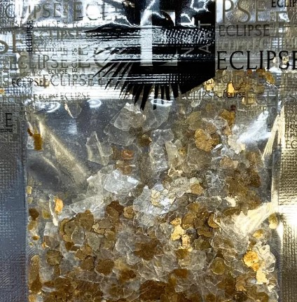 ECLIPSE Декор в пакете "Микс 7" Слюда. Золото, белый, прозрачный