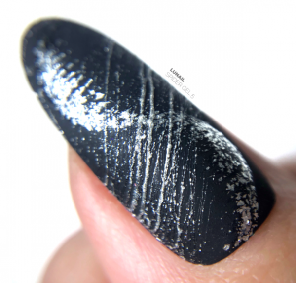 Lunail "Spider gel 5" Гель-краска паутинка серебро 5мл